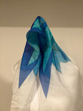 Load image into Gallery viewer, Of Moons and Stars Silk Scarf or Shawl