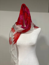 Load image into Gallery viewer, Lotus Blossom Silk Scarf or Shawl