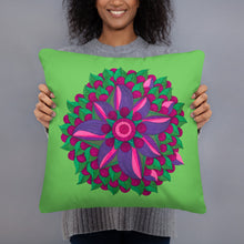 Load image into Gallery viewer, Conch Consciousness Spiral Cushion