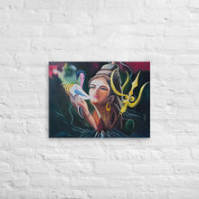 Load image into Gallery viewer, Nilkanth - Lord Shiva Canvas Print 18x24