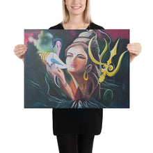 Load image into Gallery viewer, Nilkanth - Lord Shiva Canvas Print 18x24