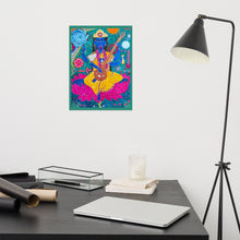 Load image into Gallery viewer, Maa Neel Saraswati Photo Paper Poster