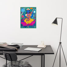 Load image into Gallery viewer, Maa Neel Saraswati Photo Paper Poster