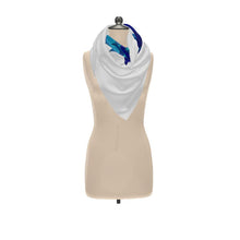 Load image into Gallery viewer, Of Moons and Stars Silk Scarf or Shawl
