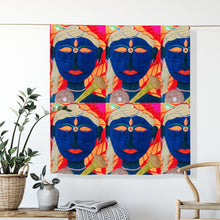 Load image into Gallery viewer, Unmatt Bhairava Poly Silk Print 18x24 Inches
