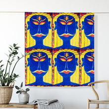 Load image into Gallery viewer, Mahocchshuma Bhairava Poly Silk Print 18x24 Inches
