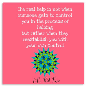 The Real Help Metal Print