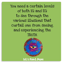 Load image into Gallery viewer, EQ and IQ metal Print
