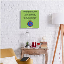 Load image into Gallery viewer, EQ and IQ metal Print

