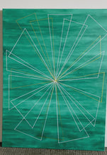 Load and play video in Gallery viewer, Play of Triangles, Original Painting, 30x40 inches, Acrylic
