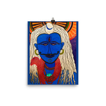 Load image into Gallery viewer, Hatakeshwara  Bhairava Photo paper poster

