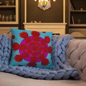 Lotus Mandala Cushion