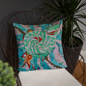 Spiral Shell Cushion