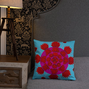 Lotus Mandala Cushion