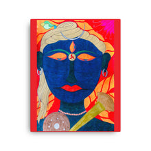 Load image into Gallery viewer, Unmatt Bhairava Canvas Print
