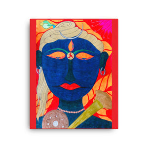 Unmatt Bhairava Canvas Print