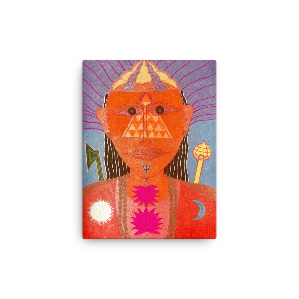 Mangaleshwar Bhairava Canvas Print