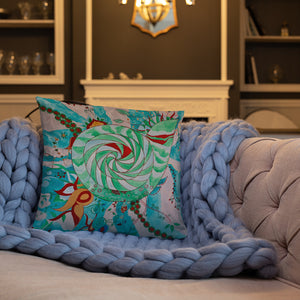 Spiral Shell Cushion