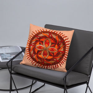 Inner Sun Mandala Cushion