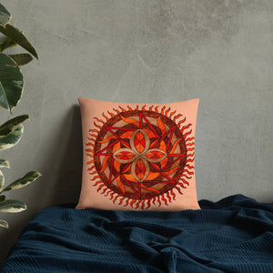 Inner Sun Mandala Cushion